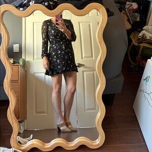 •The Kooples Floral Black Dress
